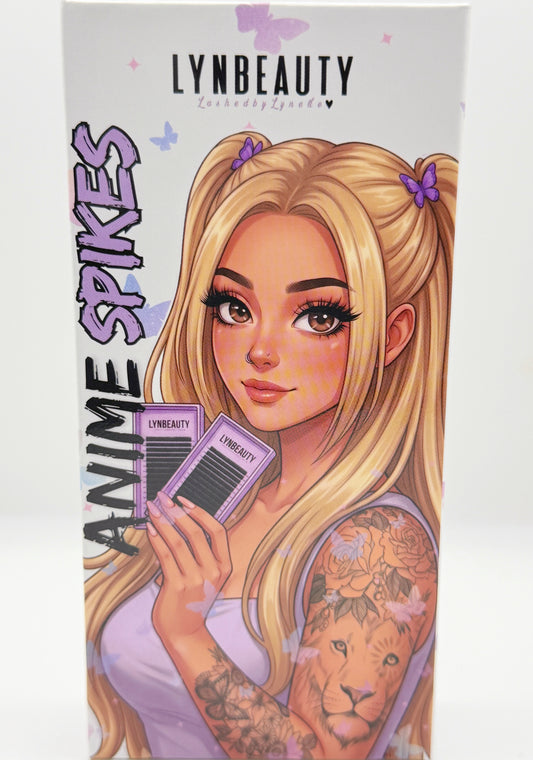 0.07 "DARKER" Mixed ANIME Lashes (20 lines)